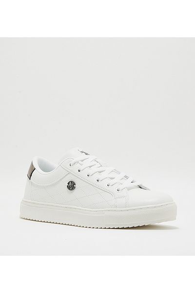 U.S. Polo Assn. Tiggy Glb 4Fx W Unisex White Sneakers
