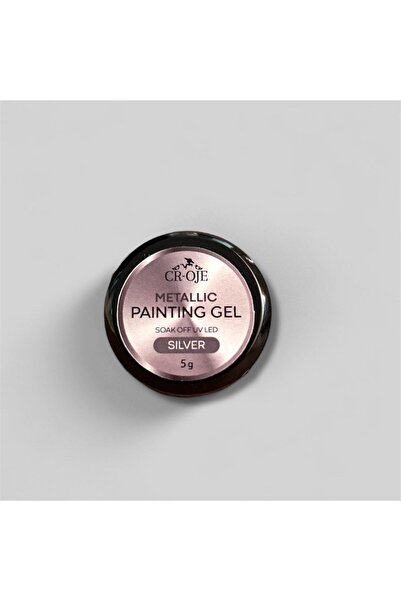 CROJE KALICI OJE Metallıc Paıntıng Gel- Silver