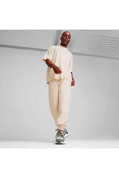 Puma Ανδρικά φούτερ εκρού Classics
