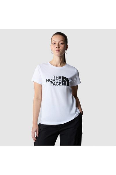THE NORTH FACE Λευκό στρογγυλό γυναικείο μπλουζάκι Easy