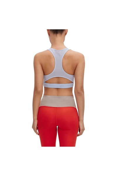 Reebok Γυναικείο αθλητικό σουτιέν Lux Racer Bra με μπλε λουράκι