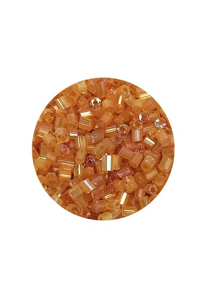 STUMBANNG Cut Glass Beads 2mm - 60 Grams - Transparent Gold - Bnc366