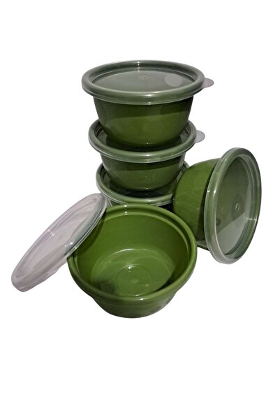 DNG STORE Hobby Life Tick Tock Set de depozitare etanș la aer, verde, 5 bucăț...