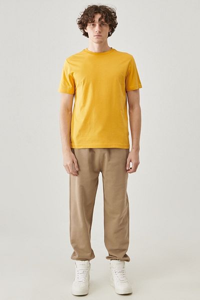 Lee Kurzärmliges T-Shirt mit Rundhalsausschnitt aus 100 % Baumwolle mit normaler Passform und bequemer Passform