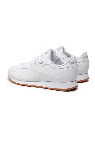 Reebok Klassische Unisex-Sportschuhe aus Leder in Weiß