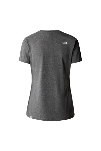 THE NORTH FACE Simple Dome Women's Gray Crew Neck T-Shirt