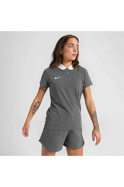 Nike Park 20 Women's Grey Classic Collar Polo T-Shirt