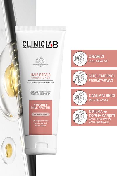 Cliniclab Hair Repair Cream 200 ml (in Shower)