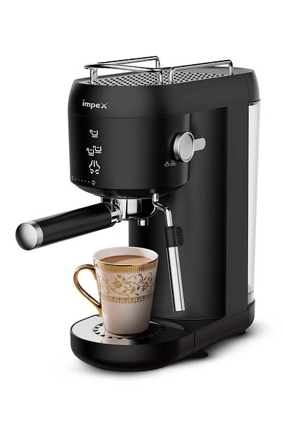 İMPEX IMPEX Espresso Coffee Maker 20 Bar 1L 3 Preset Programs  Espresso 1400W IECM 2001