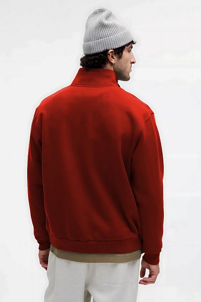 BayBayan Men's Basic Half Zipper Sweater