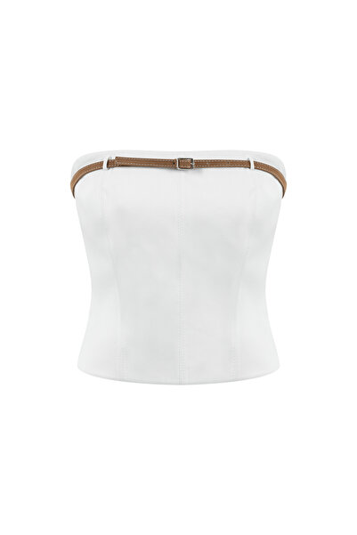 İpekyol Μπλούζα με ζώνη - Κομψό αξεσουάρ