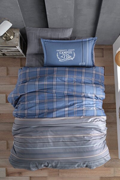 Clasy Ranforce 100% Cotton Single Duvet Cover Set