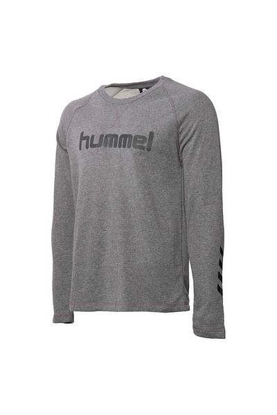 hummel Ανδρικό φούτερ Jelani Grey Crew Neck