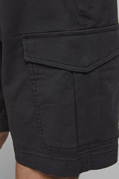 Jack & Jones Erkek Siyah Kargo Şort 12182555