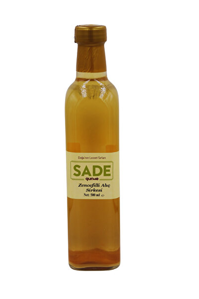 Sade Gurme Zencefilli Alıç Sirkesi 500 ml