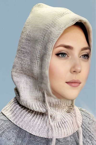 Uniquetrenders Women's Knitwear Hijab Beanie Hijab Head