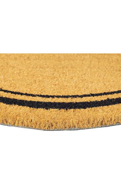 Homelux Entrance mat 45X75 cm, coconut fibre, beige/black