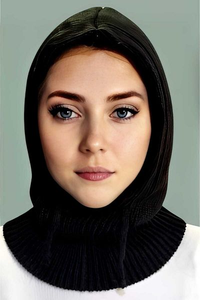 Trenderrs Women's Knitwear Hijab Knitted Beanie Hijab Headgear Hijab Beanie