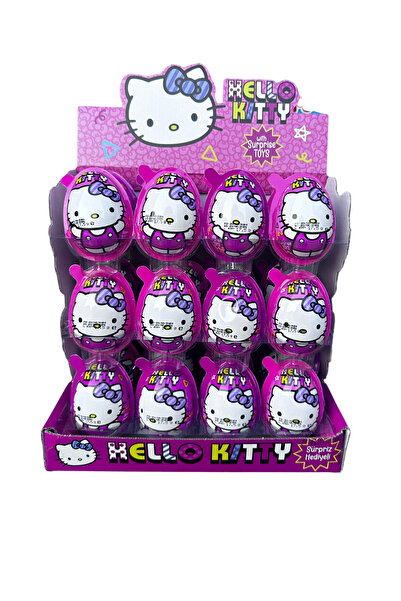 Hello Kitty Süpriz Oyuncaklı Yumurta 3 Adet