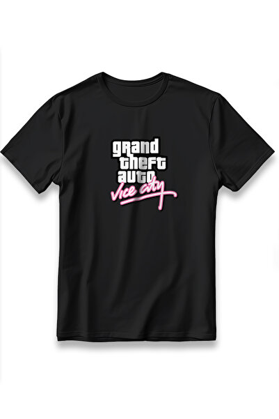 EZG Business Μπλουζάκι GTA Vice City Oversize Unisex - 100% Βαμβάκι, Με Στάμπ...