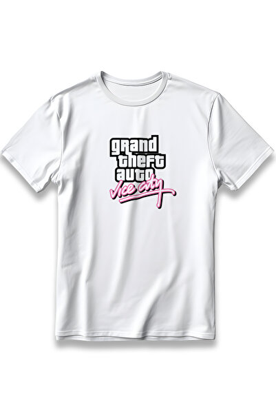 EZG Business Μπλουζάκι GTA Vice City Oversize Unisex - 100% Βαμβάκι, Με Στάμπ...