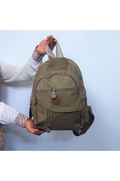 eliteshop Elite Nova Shopping Waterproof Imported Backpack Dark Mink-4 Compartments