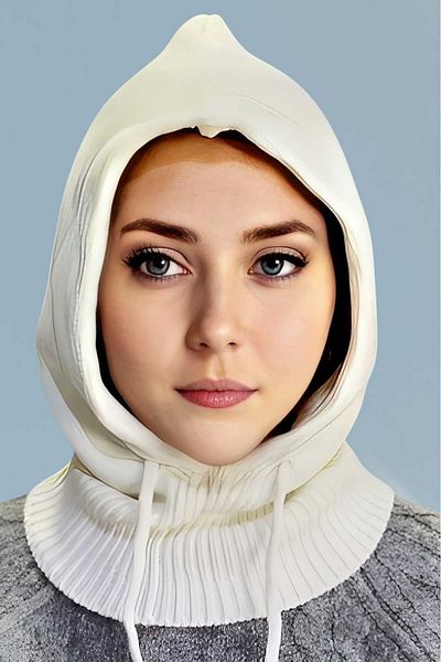 Uniquetrenders Tricotaj de damă Hijab Beanie Hijab Headgear