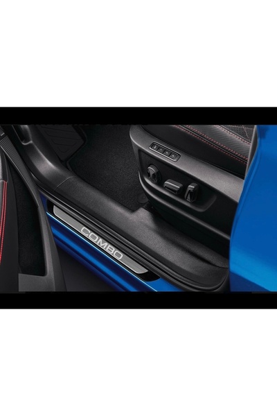 CarEste Opel Combo Old Krom İç Kapı Eşiği koruyucusu 4prç