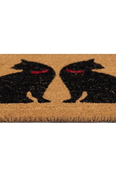 Homelux Entrance mat 40X60 cm, coconut fibre, beige/black
