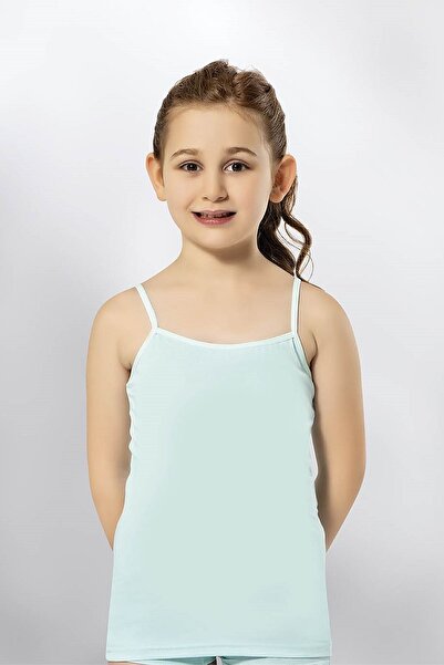 KOTA 3411X12 Girl's 12-Piece Lycra Rope Strap Mixed Pattern Undershirt-Colorful
