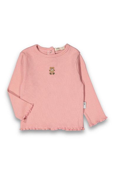 Magu Baby Girl Embroidered Patterned Cotton Ruffle Bodysuit