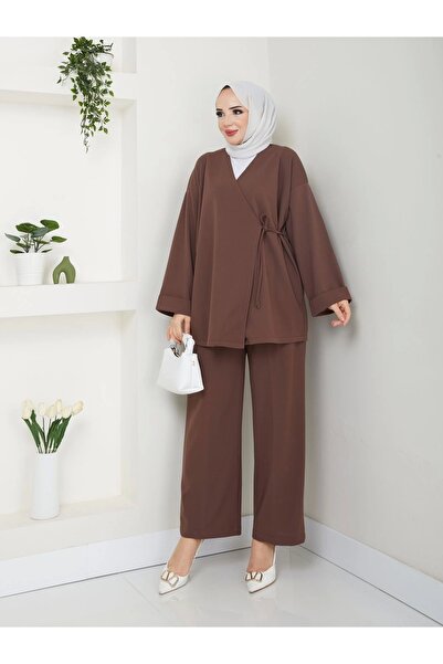 SERRA MODA Women's Double Saw Tunic Suit