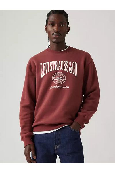 Levi's Comfortable Graphic Round Neck Sweatshirt 38712-0412
