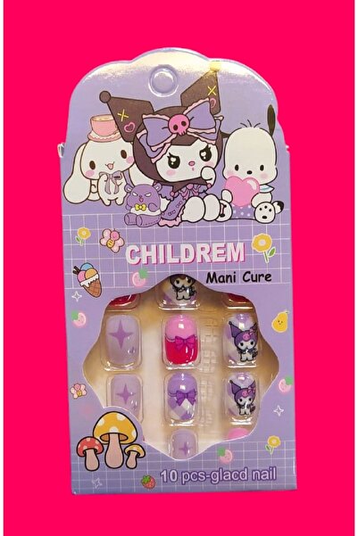 madam shushu KUROMİ ÇOCUK TAKMA TIRNAĞI
