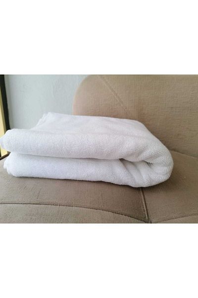 MEŞELİ TEKSTİL Ultra Luxury White Hotel Bath Towel - 2 Pieces, 90X180 King Size, 1000 Gr (Recommended Product)