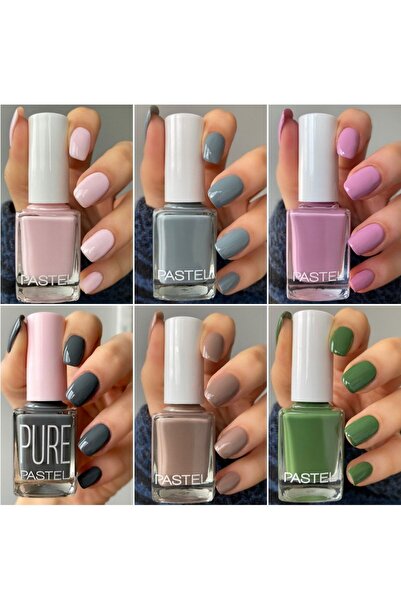 Pastel 6'lı Oje Seti (08-243-242-624-43-316)