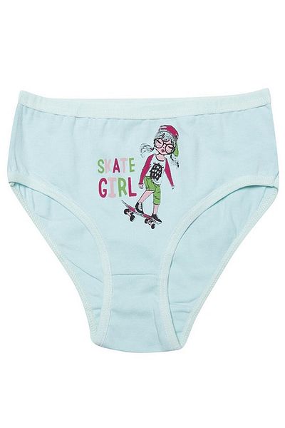 KOTA 3410x12 Chiloți pentru fete, 12 piese, model mixt din Lycra, colorat
