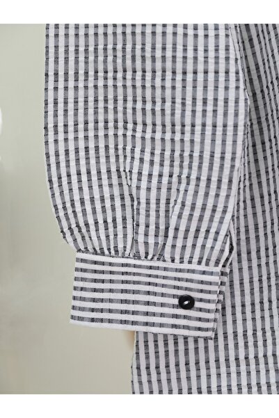 HİJABAYA Сорочка з ґудзиками по всій довжині та шнурівкою на талії