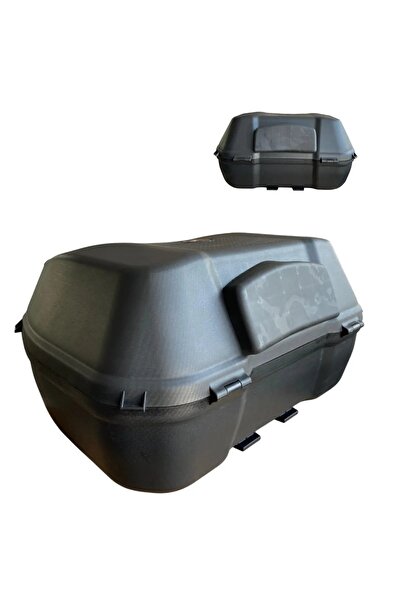 Genel Markalar 52 Litre Motosiklet Çantası Topcase Çift Kask Alır Tien Sırt Dayama Pedli Otomatik Kilitli Supermto