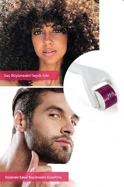 hayret sepeti Derma Roller 0.5 mm That Tightens Pores and Supports Skin Renewal