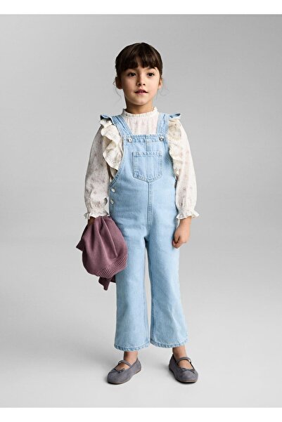 MANGO Baby Μακριά τζιν ολόσωμη φόρμα