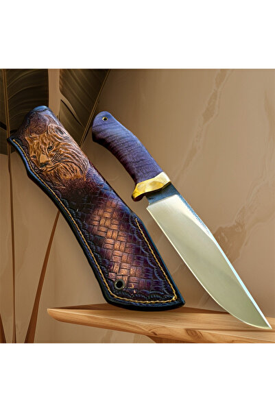 böhler El Yapımı M390 Bowie Bıçak ve Kılıfı - Üst Düzey İşçilik