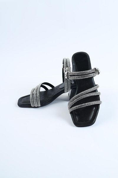 Moda Lime Pantofi pentru fete cu toc alb argintiu - Accesoriu pentru rochie de nunta si seara