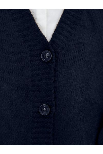 Modamorfo Oversize Laci Knitwear Cardigan - Buttoned