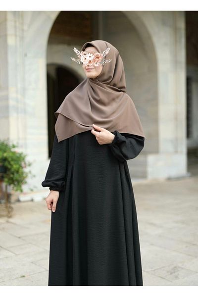 FRESCO SCARFS Hijab Hijab - Μεταξωτό Φουλάρι Medina και Βιζόν