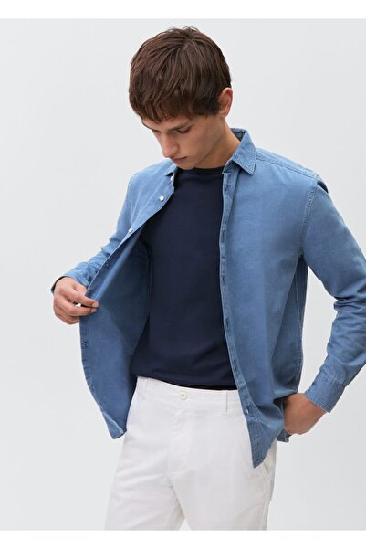 Mango Teen Chino Trousers Without Patterns