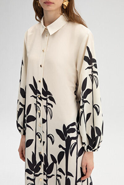 Touché Privé Φόρεμα πουκάμισο με σχέδια από ποπλίνα