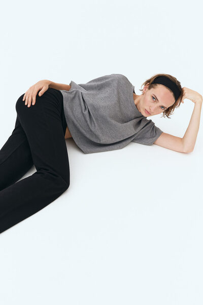 H&M Kısa ve Geniş Tişört