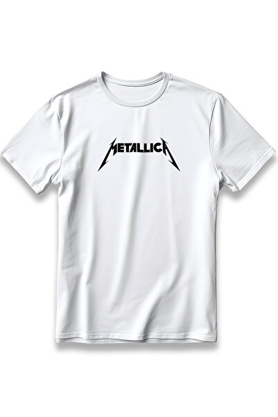 EZG Business تي شيرت ميتاليكا كبير الحجم للجنسين - 100% قطن، مطبوع، مسامي، قم...