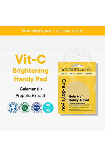 ONE DAYS YOU Kore'den Gelen Canlılık: Vit-C Brightening Handy Pad - Cilt Aydı...